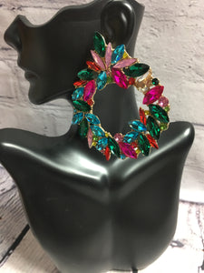 Rare Gems Drop Earrings